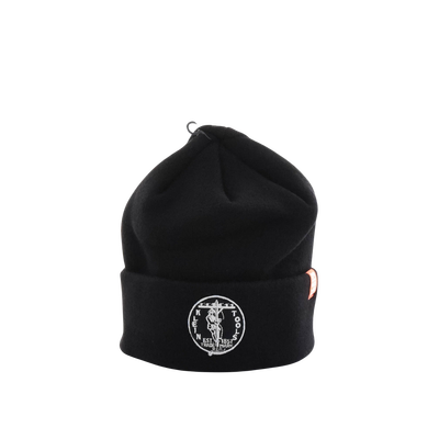 Gorro Negro de Tejido Grueso para Instaladores, con Logo KLEIN TOOLS Vintage. - Kompletum
