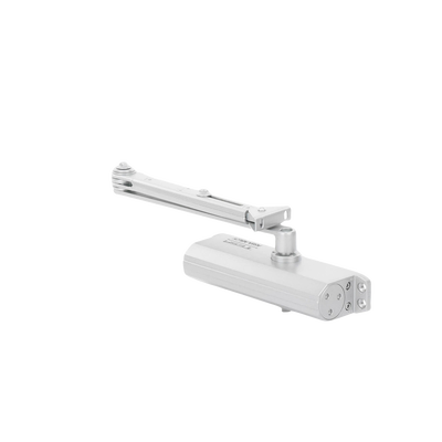 Cierrapuertas para Accesos de Alto Tráfico de Uso Rudo para puertas de hasta 150 Kgs - Kompletum