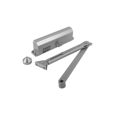 Cierrapuertas para Accesos de Alto Tráfico de Uso Rudo para puertas de hasta 150 Kgs - Kompletum