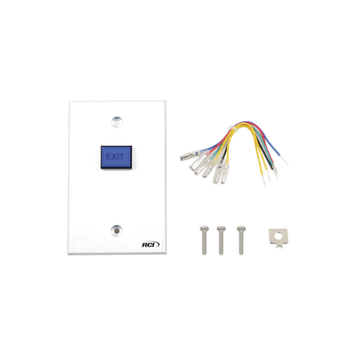 Botón de Salida/ Placa Aluminio REFORZADO / NO & NC / UL/2 Años Garantia RCI - DORMAKABA