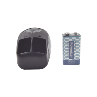 Cargador y batería recargable de 9 Vcc para detector portátil RANGER1000 / RANGER15000 RANGER SECURITY DETECTORS