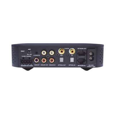 Amplificador una Zona, 2 Canales, 50 W por Canal, con Chromecast, Alexa Cast, Airplay, Spotify Connect: funciona con Google Assist - Kompletum