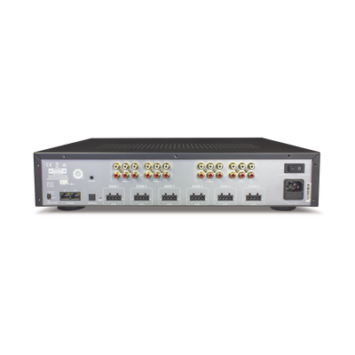 VSSL 6 zonas, 12x50W, con Chromecast incorporado, Airplay, Spotify Conn en cada zona - funciona con GoogleAsst - Kompletum