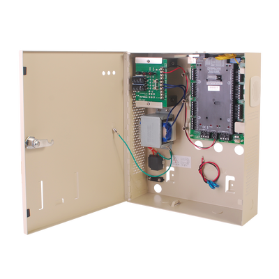 Controlador de Acceso para 4 Lectoras / Tarjeta de Red Interconstruida / 30000 Usuarios / Posibilidad de Expansión. - Kompletum