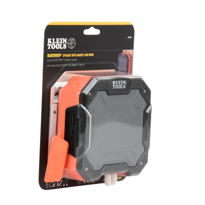 Bocina Portátil BLUETOOTH® con Imán y Gancho para Colgarse. Permite Altavoz Manos Libres con Micrófono Incorporado. - Kompletum
