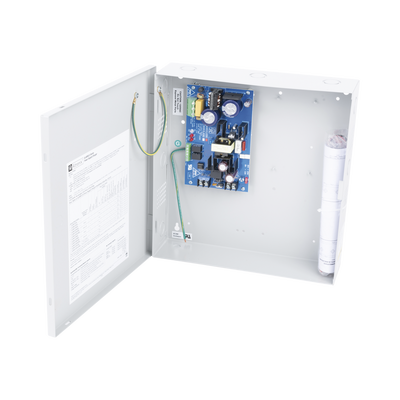 12 ó 24 Vcc @ 4 A  o 3A / fuente de alimentación / 1 salida / capacidad de baterías de respaldo / Requieren baterías. - Kompletum