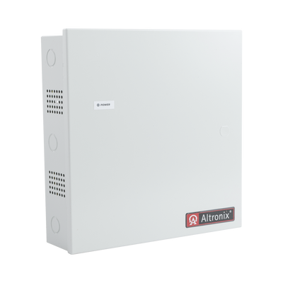 12 o 24 Vcc @ 6 A / fuente tipo control / 1 entrada / 5 salidas / aplicaciones en control de acceso, cctv, incendio , capacidad de baterías / Se requiere baterías. - Kompletum