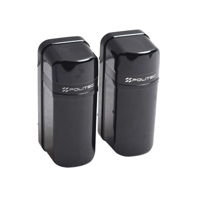 Detector Fotoeléctrico / 2 Rayos / Cobertura de 60 metros en exterior / 250 metros en interior - Kompletum