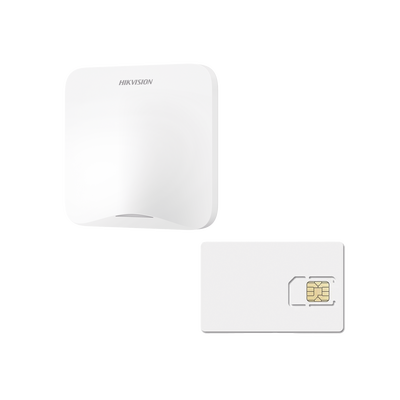 (AX HOME) KIT de Alarma AX HOME / Incluye: 1 Hub con batería de respaldo / 1 año de Servicio de Datos 600MB / Wi-Fi / 3G/4G / Compatible con Hik-Connect P2P - Kompletum