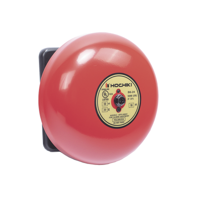 Campana De Alarma De Incendio, 6 pulgadas, 24 VCD, Listado UL (0500-07170) - Kompletum