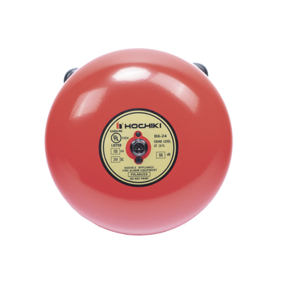 Campana De Alarma De Incendio, 6 pulgadas, 24 VCD, Listado UL (0500-07170) - Kompletum