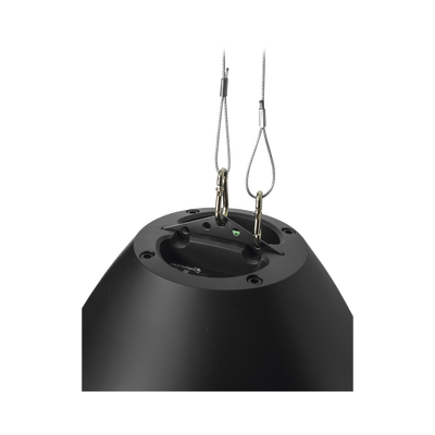 Altavoz colgante | 8 in | 70v /100v | 8 Ohms | 125 Watts | Negro - Kompletum