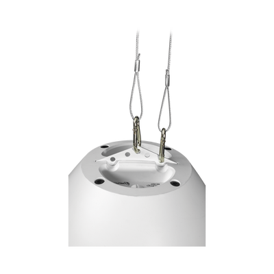 Altavoz colgante | 8 in | 70v /100v | 8 Ohms | 125 Watts | Blanco - Kompletum