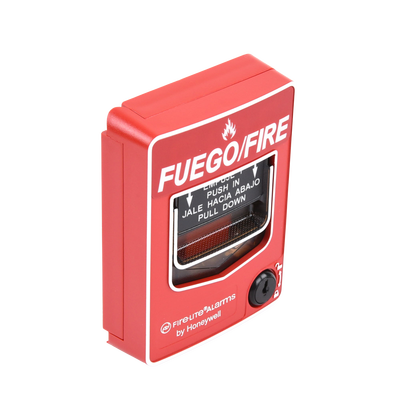 Estación Manual de Emergencia â”‚ Doble Acción, Convencional con Mensaje en Español - Kompletum