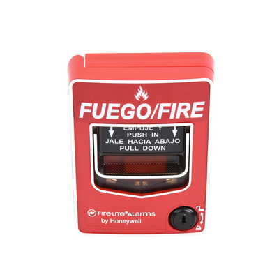 Estación Manual de Emergencia â”‚ Doble Acción, Convencional con Mensaje en Español - Kompletum