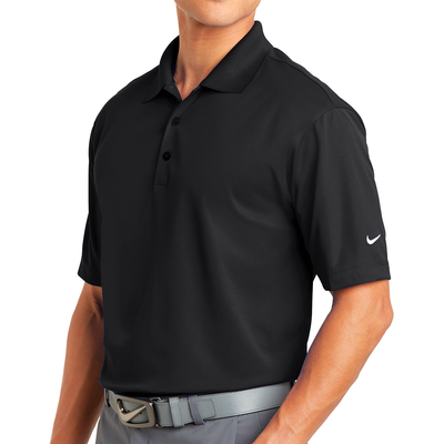 Playera Polo Dri-FIT color Negra para Hombre - Kompletum