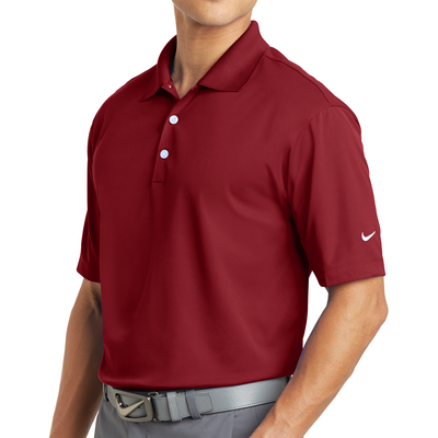 Playera Polo Dri-FIT color Rojo Obscuro para Hombre - Kompletum