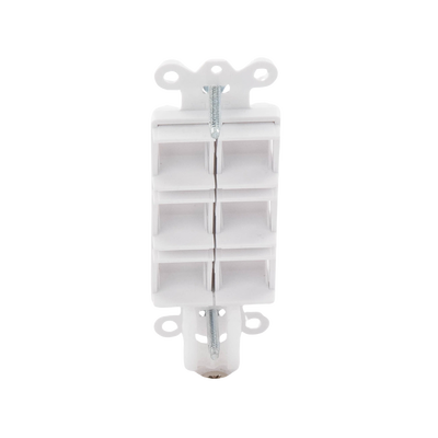 Caja de pared para contactos varios, 6 mini espacios. - Kompletum