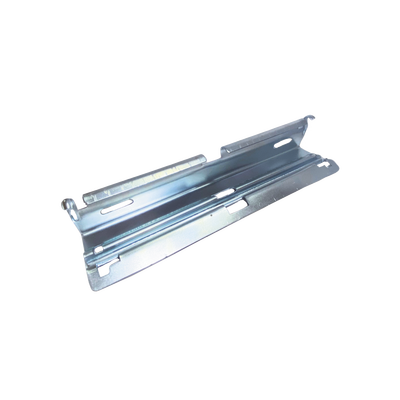 Clip Automático Mediano Para Unir Tramos de Charola Tipo Malla de 100 hasta 300 mm de Ancho, Compatible con todos los Peraltes, Acabado Electrozincado - Kompletum