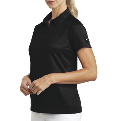 Playera Polo Dri-FIT color Negra para Mujer - Kompletum