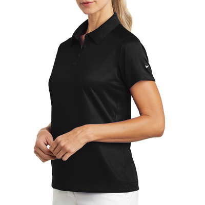 Playera Polo Dri-FIT color Negra para Mujer - Kompletum