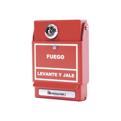 Estación Manual Direccionable De Doble Acción, En Español, Con Llave (0600-01570) - Kompletum