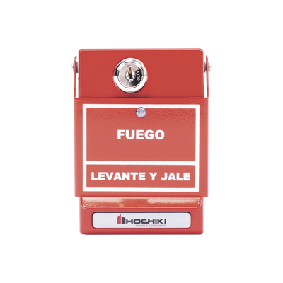 Estación Manual Direccionable De Doble Acción, En Español, Con Llave (0600-01570) - Kompletum