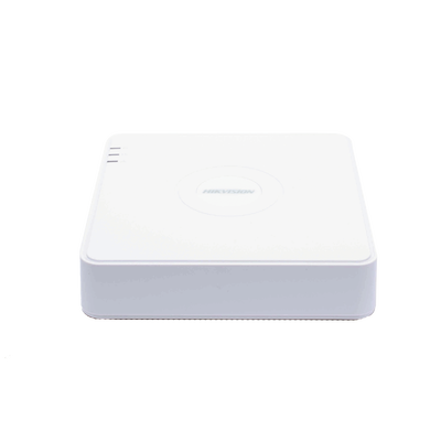 NVR 4 Megapixel (Compatible con Cámaras ACUSENSE) / 4 canales IP / 4 Puertos PoE /1 Bahía de Disco Duro / Salida de Vídeo Full HD - Kompletum