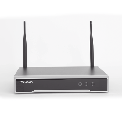 NVR 4 Megapixel / 8 canales IP / 1 Bahía de Disco Duro / 2 Antenas Wi-Fi / Salida de Vídeo Full HD - Kompletum
