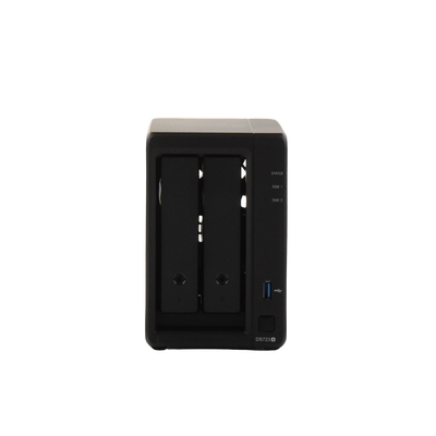 Servidor NAS de 2 Bahías (Expandible a 7 Bahías) / Hasta 126 TB / Servicio Nube Gratis (P2P) / Administración Remota y Respaldo Programado - Kompletum