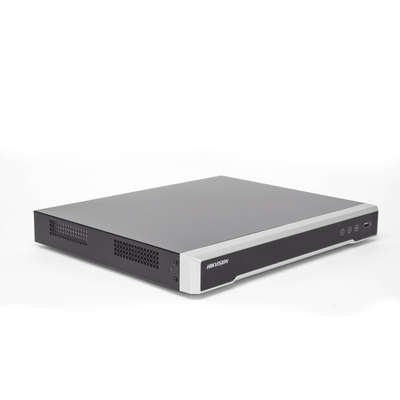 NVR 12 Megapixel (4K) / 8 canales IP / 8 Puertos PoE+ / Soporta Cámaras con AcuSense / 2 Bahías de Disco Duro / Switch PoE 300 mts / HDMI en 4K / Soporta POS / ACUSENSE (Evita Falsas Alarmas) - Kompletum