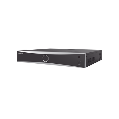 NVR 32 Megapíxel (8K) / 16 Canales IP / 16 Puertos PoE+ / ACUSENSE / ANPR / Conteo de Personas / Reconocimiento Facial  / 4 Bahías de Disco Duro / Soporta POS / Alarmas I/O - Kompletum