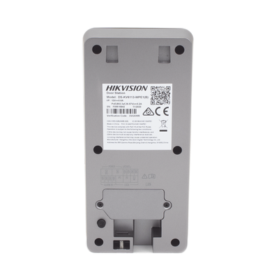 Videoportero IP 2 MP / PoE Estandar / IP65  / Apertura desde Hik-connect / Soporta 1 Departamento y Hasta 6 Monitores / Soporta Tarjetas Mifare / 1 Salida Relay - Kompletum