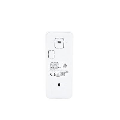 (AX PRO) Detector Inalámbrico de Ruptura de Cristal / 3 en 1 / Soporta 2 Zonas Cableadas / Rango de Detección de 8 mts / Ángulo de 120° de Cobertura/ No compatible con el panel DS-PHA64-LP - Kompletum