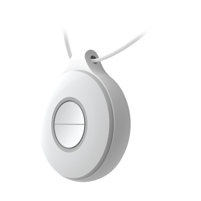 (AX PRO) Botón de Pánico Doble Inalámbrico Portátil HIKVISION / IP54 / Indicador LED - Kompletum