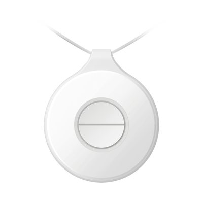 (AX PRO) Botón de Pánico Doble Inalámbrico Portátil HIKVISION / IP54 / Indicador LED - Kompletum