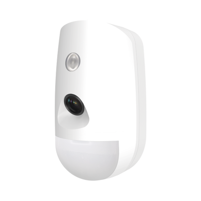 (AX PRO) CÁMARA Inalámbrica + PIR / 6 Años de Batería / Inmunidad a Mascotas / Rango de Detección de 12 mts / Angulo de 85.9° de Cobertura / Uso Interior - Kompletum