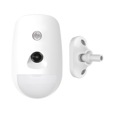 (AX PRO) CÁMARA Inalámbrica + PIR / 6 Años de Batería / Inmunidad a Mascotas / Rango de Detección de 12 mts / Angulo de 85.9° de Cobertura + Montaje Universal - Kompletum