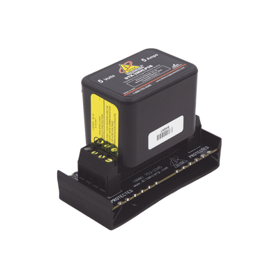 Protector modular para 2 pares, campo reemplazable, con base, circuito de 5 V - Kompletum