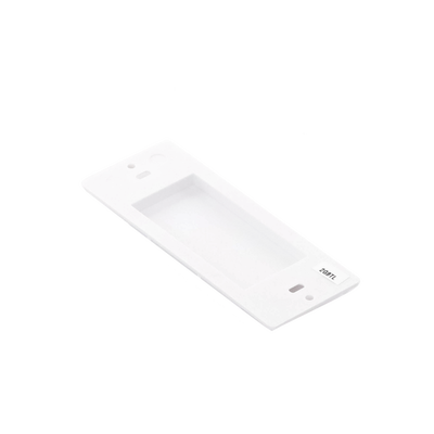 Placa ciega de pared color blanco - Kompletum