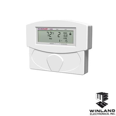 Detector de temperatura y humedad, capacidad 2 zonas, incluye una zona con sensor de temperatura y 1 zona libre WINLAND ELECTRONICS