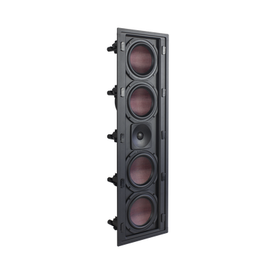 BOCINA DE PARED | 4 WOOFERS DE FIBRA DE CARBONO 6.5'' | TWEETER DE TITANIO 1'' | 250W - Kompletum