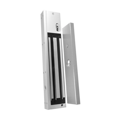 Chapa Magnética de 600 lbs, Antisabotaje, Sensor de Estado, Libre de Magnetismo Residual - Kompletum