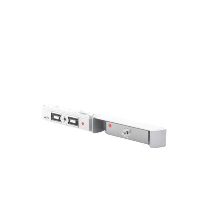 Chapa Magnética 1500 lbs / Ultra Compacta / UL /Alta resistencia de violación - Kompletum