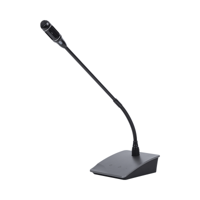 Microfono para sistema de conferencias | Transmisión de Audio Digital | Ecualización de 5 bandas | Unidad de Presidente / Moderador - Kompletum