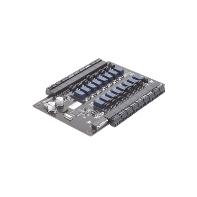 Expansor de 16 relevadores para sistema de elevadores compatible con ZKEC10 - Kompletum