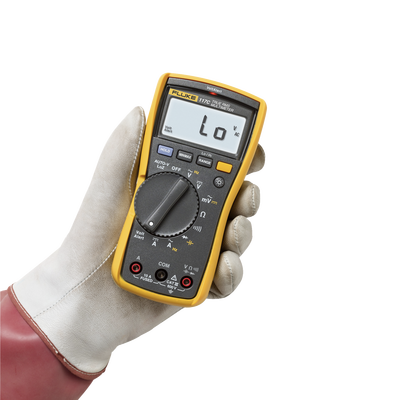 Multímetro Digital para Electricista, con Detector de Voltaje sin Contacto, Uso con Voltaje Máximo de 600 V, Pantalla LED Retroiluminada FLUKE