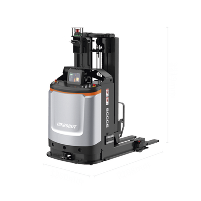 Robot Móvil de Montacargas MR-F5-1600-HI(CE) / Capacidad de Carga 1600 kg / Navegación SLAM / Velocidad Máxima 1.5 m/s / Elevación 3000 mm / Wi-Fi / Auto-Carga / Protecciones de Seguridad Múltiples - Kompletum