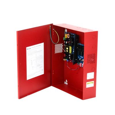 Fuente De Alimentación Remota Extensora De NACs, 12/24Vcd, 10A, 4 Circuitos (0500-02320), Listada UL, Aprobada FM - Kompletum