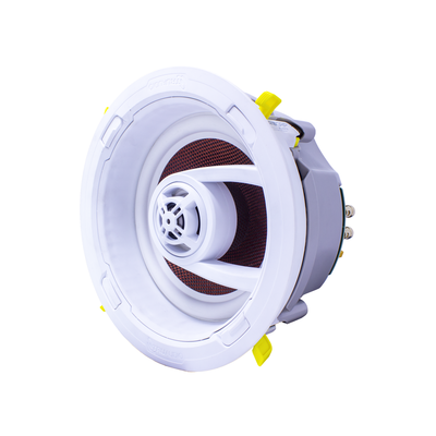 altavoz de 3 vías de plafón 9in | diseño trugrip | instalación sin herramientas | woofer de fibra de carbono | 175w | 8ohms - Kompletum